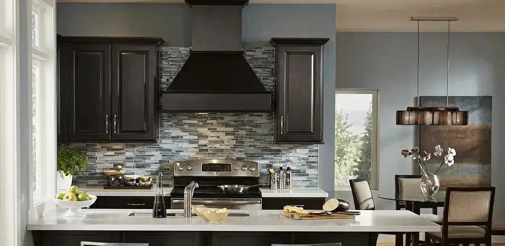 Kitchen cabinet painting and refinishing in a modern kitchen in Tallahassee, FL